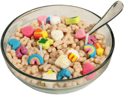 Southlake gifts Lucky Charms Cereal Candle 2.0