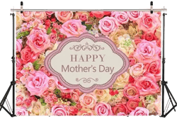 WOLADA Happy Mother's Day Photography Backdrop