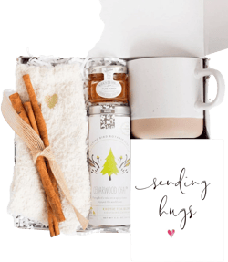 UnboxMe Warm + Cozy Tea Care Package for Women