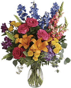 Teleflora Colors Of The Rainbow Bouquet