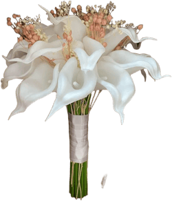 Chic White Bouquet With Boutonniere, White Bouquet For Wedding, Bridal Flower, Wedding Bouquet, White Flowers Bride Bouquet, Bridal Bouquet