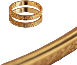 Caitlyn Minimalist 18K Gold Filigree