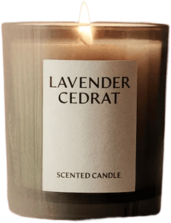 Scented Candle in Glass Holder