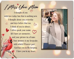 Personalized Memorial Picture Frame