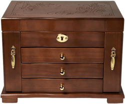 FEECOZ Wooden Jewelry Box