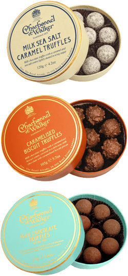 Charbonnel et Walker Oh-So-Chocolatey Set of 3 Truffle Boxes