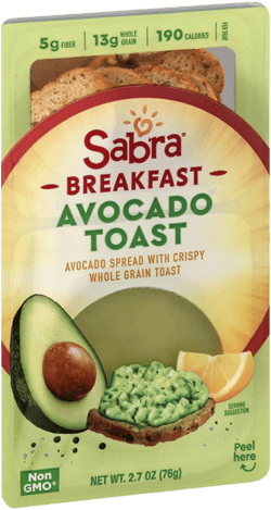 Sabra Avocado Breakfast Toast