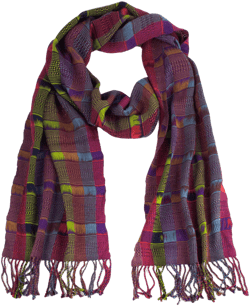 Angelina Handwoven Scarf Made in Guatemala