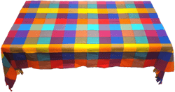 ALKIMIA INC Mexican Traditional Tablecloth Colorful