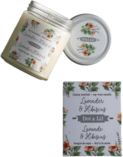 Dot & Lil Lavender Soy Candle