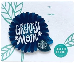 STARBUCKS MOTHER'S DAY Gift Card