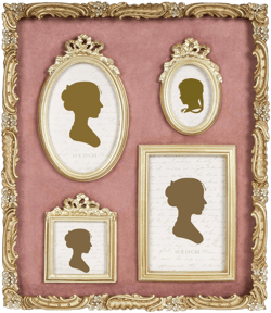AELS Vintage Collage Picture Frames