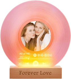 Custom Photo Vinyl Record