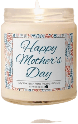 Happy Mother's Day Candle