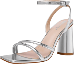 Women's Block Heel Ankle Strap Sandals