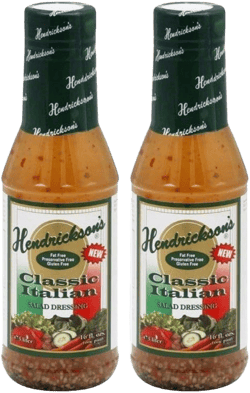 Hendrickson's Classic Italian Salad Dressing, 16 fl oz Bottles, Pack of 2, Pack of 2, Bundled With V2U Utensil Set