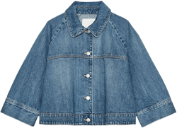 Zara Women's Layered Denim Jacket