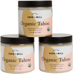 Seed + Mill Organic Tahini Trio