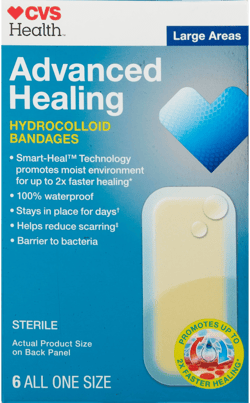CVS Health Advanced Healing Hydrocolloid Bandages