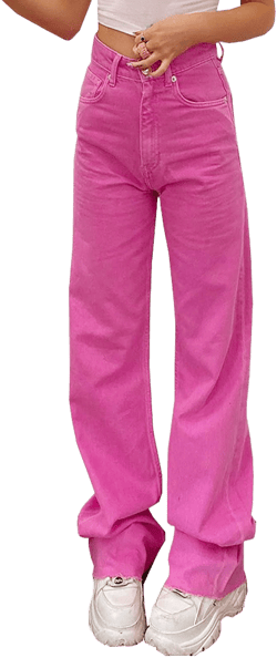Women's High-Waisted Relaxed Fit Baggy Boyfriend Jeans