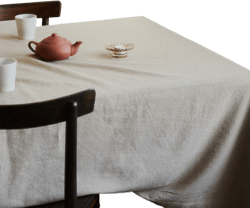 Linen-blend Tablecloth