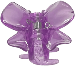 American Girl Salon Center Purple BUTTERFLY CLAW CLIP Hair Styling Accessory