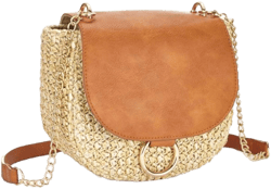 Lascana Raffia Crossbody Bag