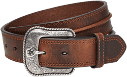 Ariat Men's Rowdy Center Leather Belt