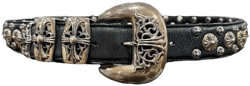 Chrome Hearts Studded Leather Belt