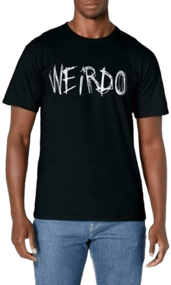Sassalilly Funny Goth Heavy Metal Weirdo T-Shirt
