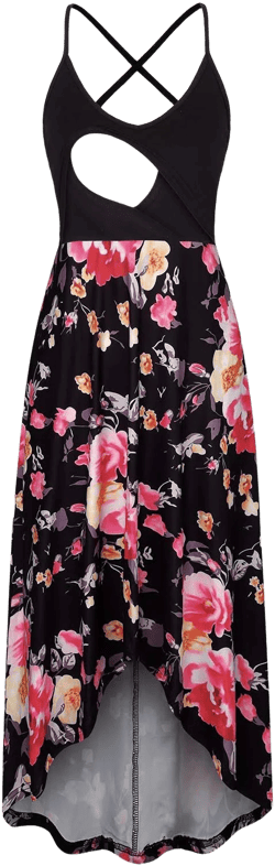 Baikea Women's Breastfeeding Floral Sundress Maternity Nursing Cami Dresses