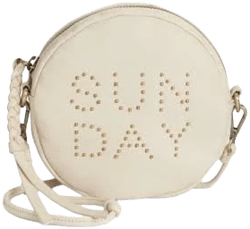 Sanctuary Studded Leather Crossbody Bag