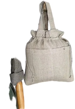 Linen tote Bag