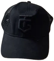 Howitzer Adjustable Strap Mesh-back Black Hat