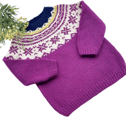 Icelandic Shetland Wool Cozy Sweater