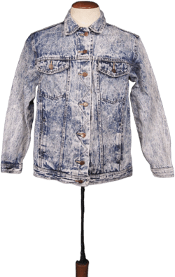 Vintage Acid Wash Denim Jacket