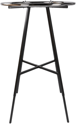 SSWBasics Black Round Clothes Rack, 36" Diameter Clothing Rack, Adjustable Height 48"-72" in 3" Increments, Push Button Adjustable Legs, Ideal Clothing Racks for Hanging Clothes