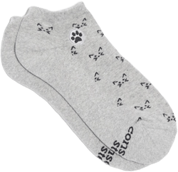 Conscious Step Ankle Socks with Save Cats