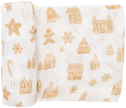 Little Unicorn Unisex Cotton Muslin Swaddle Single Blanket