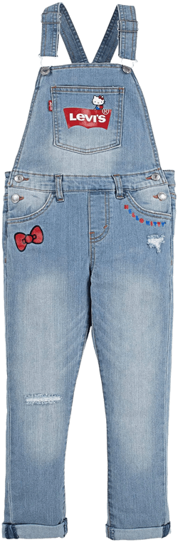Hello Kitty Girlfriend Denim Overalls