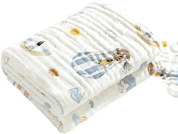 1pc Infant Hooded Bath Towel, Baby Toddlers Swaddle Cloth, Boys Girls Receiving Blanket