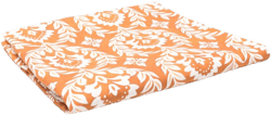 floral-print linen tablecloth