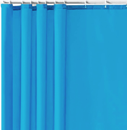 Soft Non-Toxic PEVA Shower Curtain Liner for Bathroom Showers and Bathtubs: Magnets, Metal Grommets, Eco-Friendly, Odor Free, Standard Size 72" Length (Sea Foam)