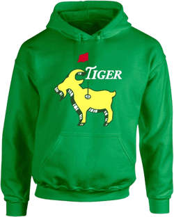 Tiger Woods Goat Logo Masters Hooded Sweatshirt