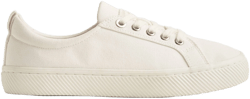 Quince Women's Eco Cotton Canvas Sneakers