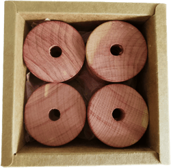 Cedar Wood Wardrobe Freshners, Moth Repellent, Hanger Moth Rings, Moth Cubes Blocks Balls. Natural moth prevention, NON toxic, wardrobe