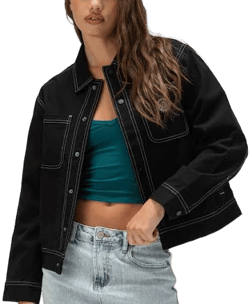 Santa Cruz Women's Ornate Sun Denim Jacket