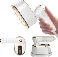 Travel Steamer Iron For Clothes Mini Portable Ironing Machine Travel Small Size Portable Steamer Travel College Dorm Home Essentials Steamer For Clo