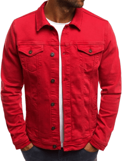Men's Slim Fit Casual Denim Jacket