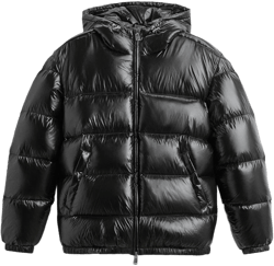 Zara Men's Feather Fill Puffer Jacket